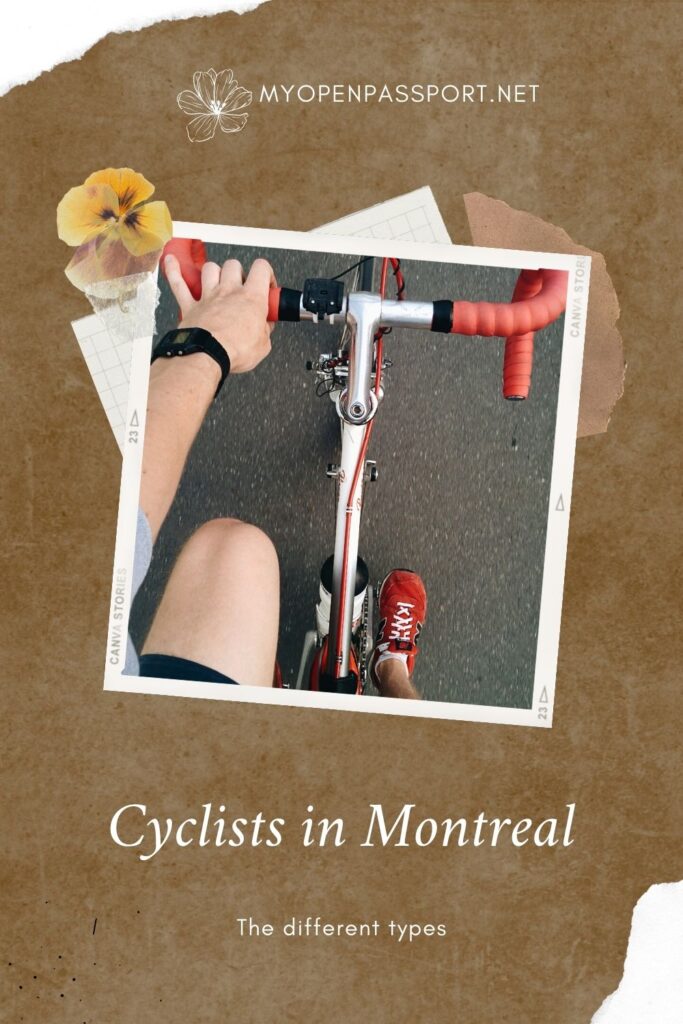 cyclists in Montreal