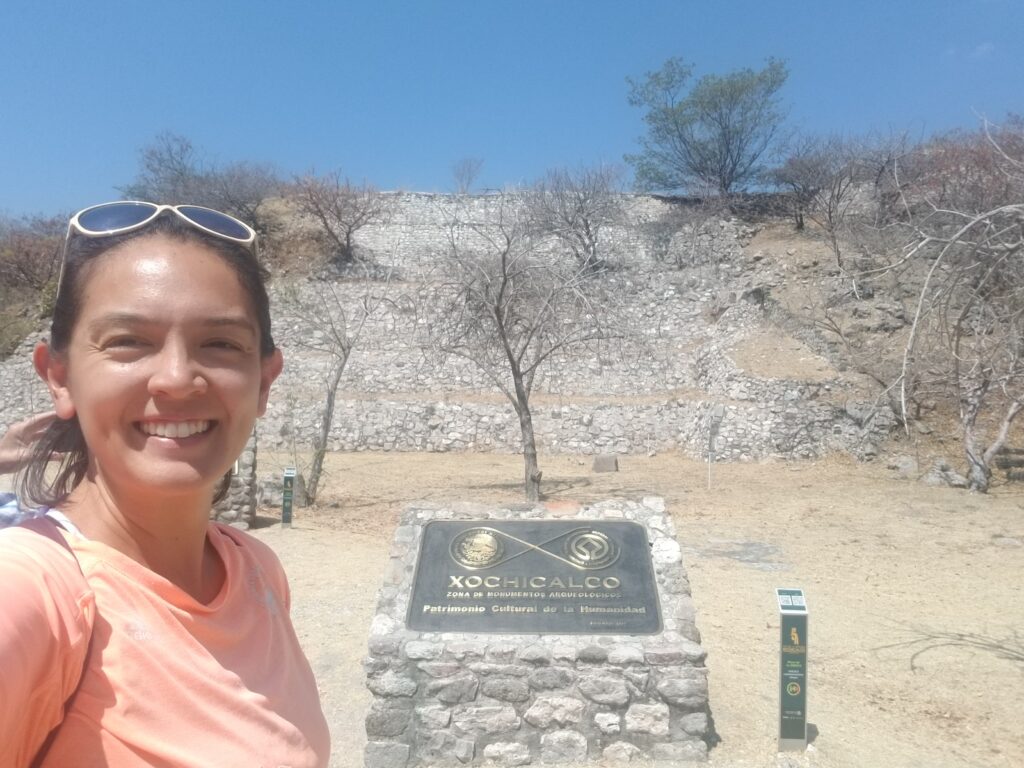 Xochicalco ruins near Cuernavaca and Taxco
