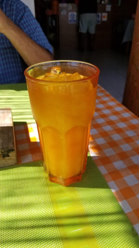 Agua fresca as a thing to drink in Mexico