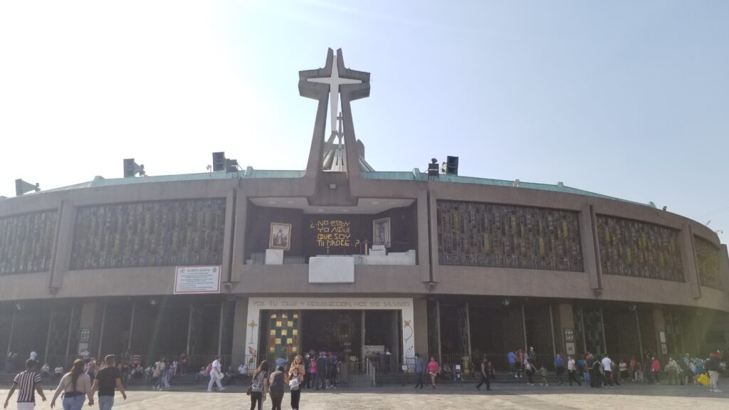 Basilica de Santa Maria de Guadalupe in Mexico City