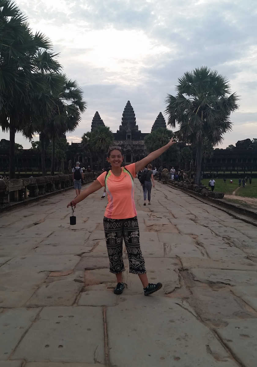 Online English teacher Marinella in Cambodia