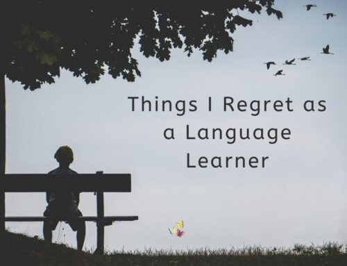3 Regrets of a Language Learner