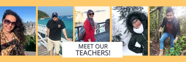 Meet our online language teachers